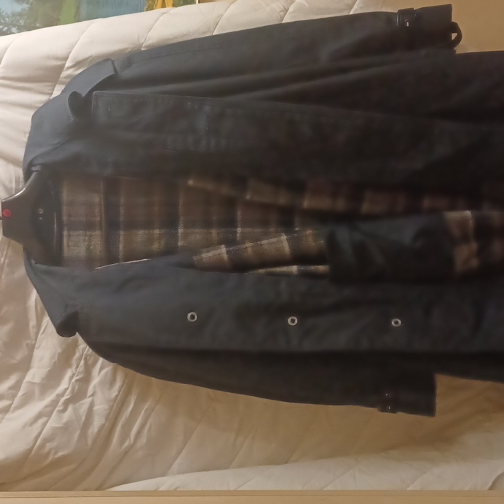 All Season Navy Blue Winter Coat